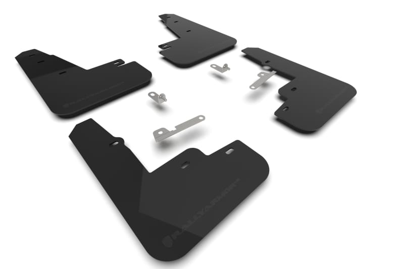 Rally Armor — Black Mud Flap/Metallic Black Logo