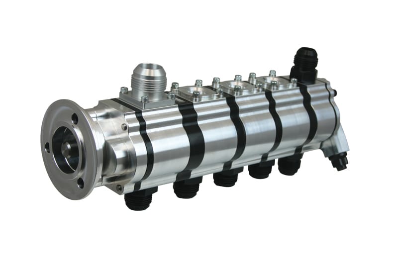 Moroso — Moroso Procharger 5 Stage Dry Sump Oil Pump - Tri-Lobe - V-Band Clamp - 1.200 Pressure