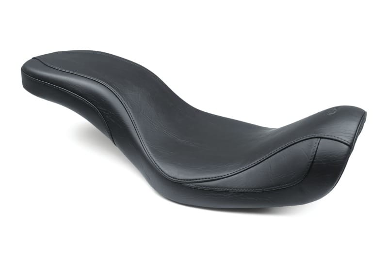 Mustang Motorcycle — Mustang 14-17 Harley Fat Bob Super Tripper 1PC Seat - Black