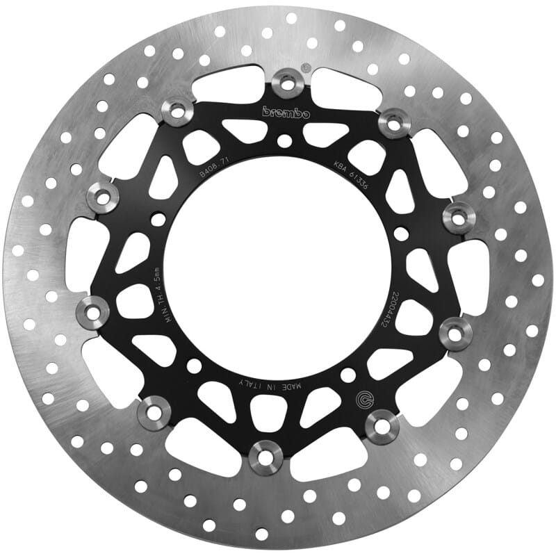 Brembo OE Powersports — Brembo OE 17-20 Yamaha YZF R6 600cc 320x5mm Brake Disc - Front Floating