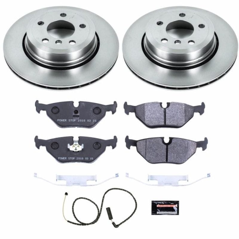 PowerStop — Track Day High-Performance Brake Pad and Rotor Kit