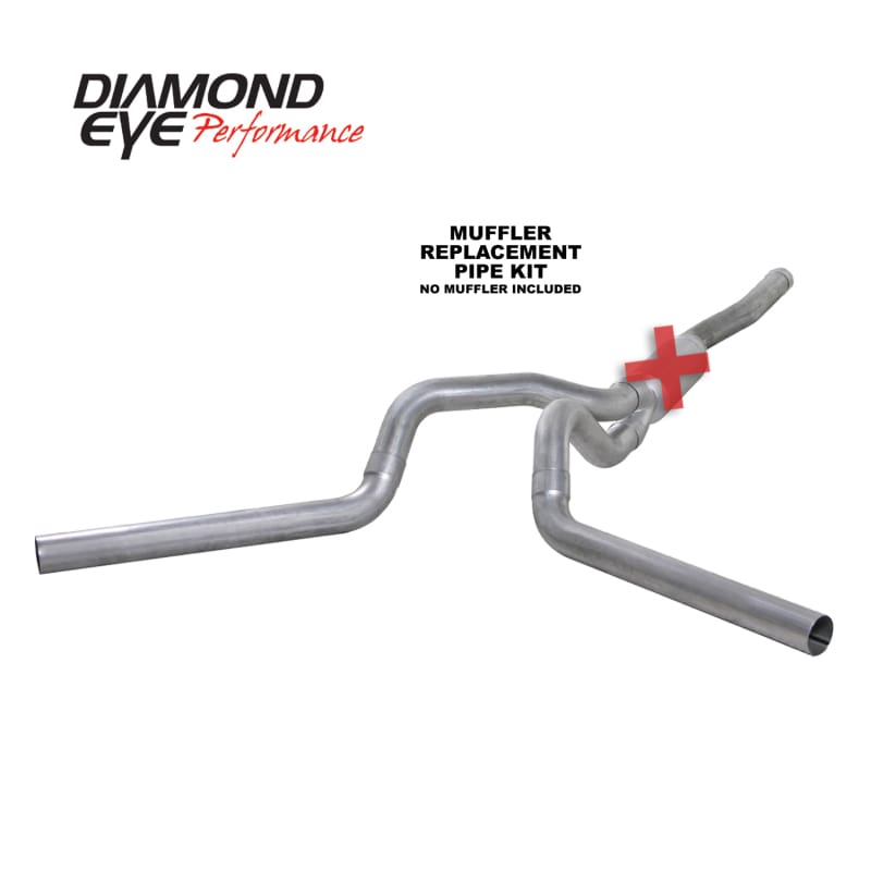Diamond Eye Performance — 2006-2007.5 CHEVY/GMC 6.6L DURAMAX 2500/3500 (ALL CAB AND BED LENGTHS) 4in. ALUM