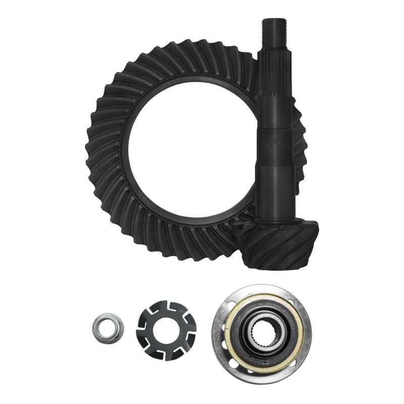 Yukon Gear & Axle — Yukon Ring/Pinion Set for Toyota 8in. High Pinion in Reverse 4.56 with Yoke Kit
Yukon Ring & Pinion Set for Toyota 8" High Pinion in Reverse 4.56 with Yoke Kit