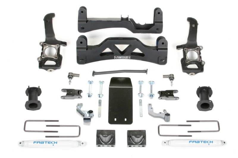 Fabtech — 6" BASIC SYS W/PERF SHKS 2014 FORD F150 4WD
Basic Lift System w/Shocks