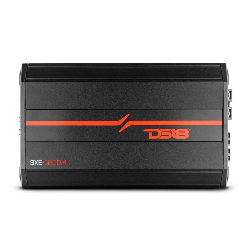 DS18 — DS18 4-Channel SXE Amplifier Class A|B 2x 200/4ohm Bridge 4 x 100/2ohm 4 x 60/4ohm Watts RMS- Black