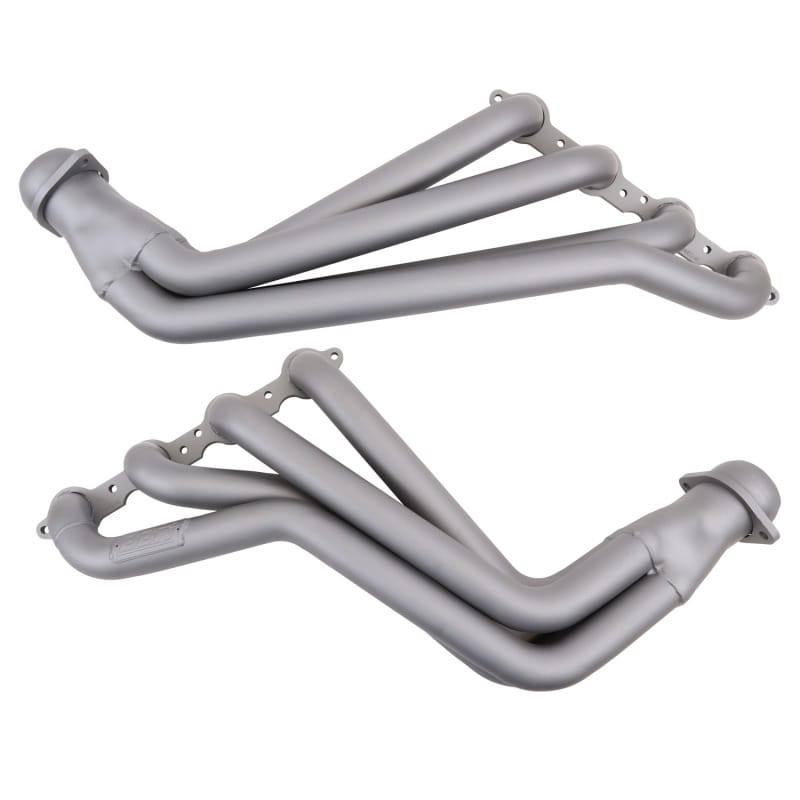 BBK — 10-15 CAMARO LS3/L99 1-7/8 LONG TUBE HEADERS W/CATS (TITANIUM CERAMIC)
Long Tube Exhaust Header
