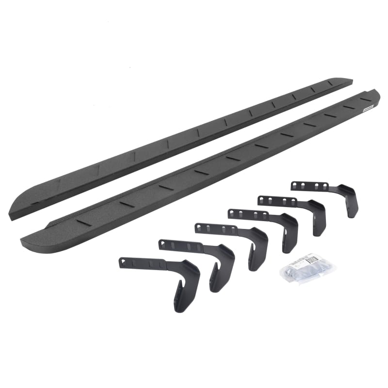 Go Rhino — RB10 Slim Line Running Boards with Mounting Brackets Kit
