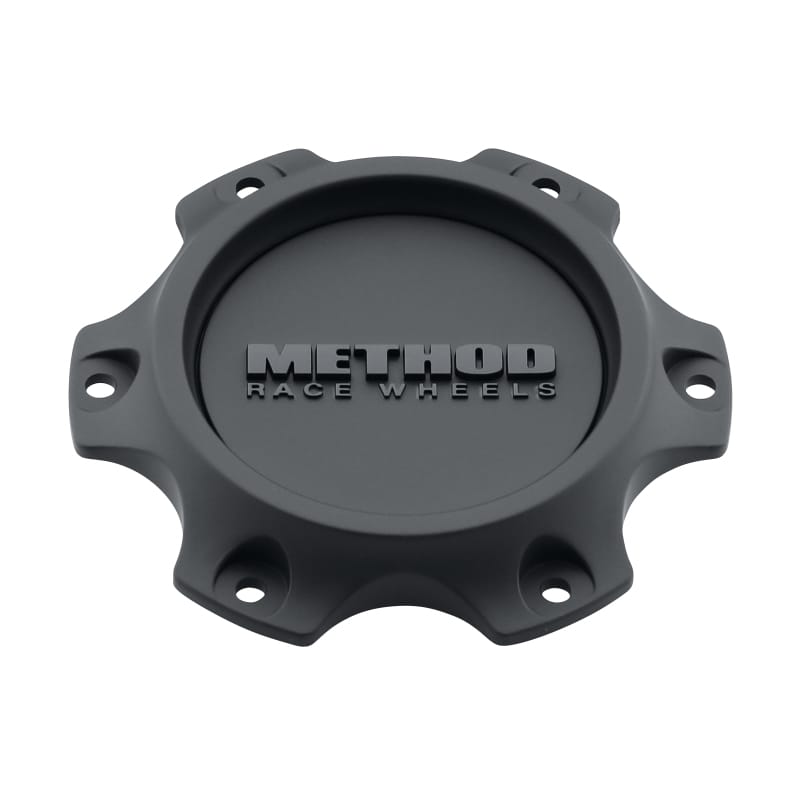 Method Wheels — Method Cap T079 - 110.5mm - Black - 1 Piece - Screw On