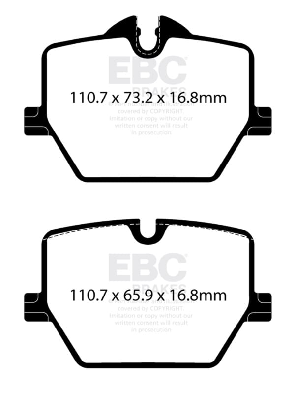 EBC — Ultimax OEM Replacement Brake Pads