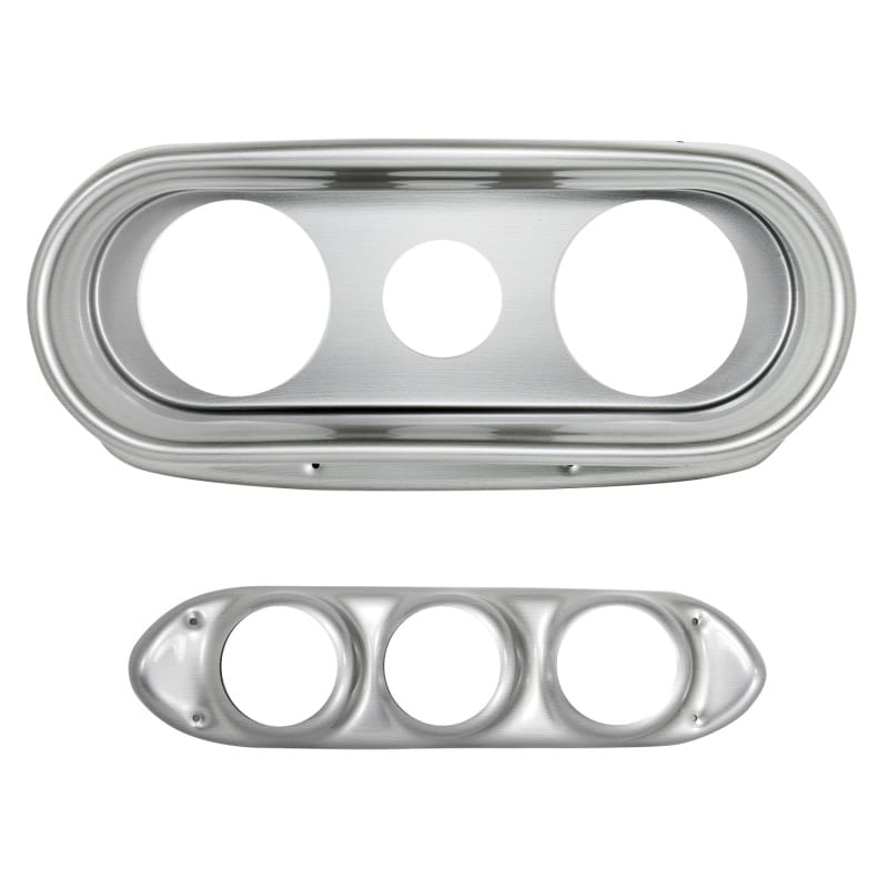 AutoMeter — GAUGE MOUNT, DIRECT FIT, (3 3/8" X2, 2 1/16" X4), NOVA 62-65