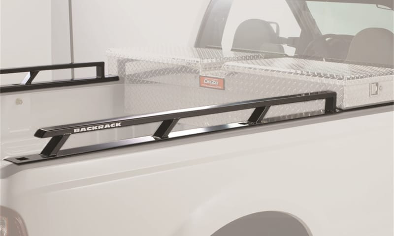 BackRack — Side Rails; For Use with Tool Box 21 in.; 8.2 Ft. Bed; 19-26 Silverado/Sierra