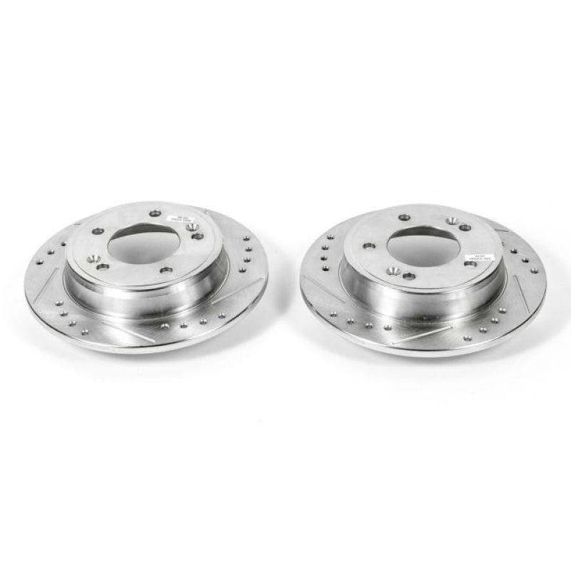 PowerStop — PowerStop Evolution Performance Drilled, Slotted & Plated Brake Rotor Pair