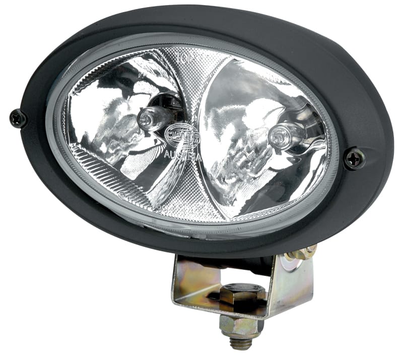 Hella — Oval 100 Halogen Double Beam Work Lamp (LR)
