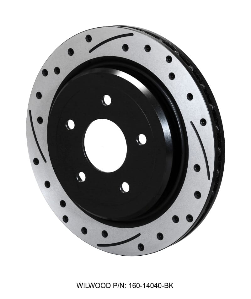 Wilwood — ROTOR1201-102AF278-059MNEXXXXR CORVETTE,ALL C5,BASE C6,REAR,SRP,BLACK