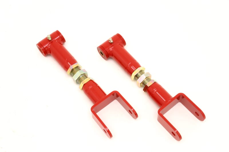BMR Suspension — Upper Control Arms, DOM, On-car Adjustable, Poly Bushings, Standard Length