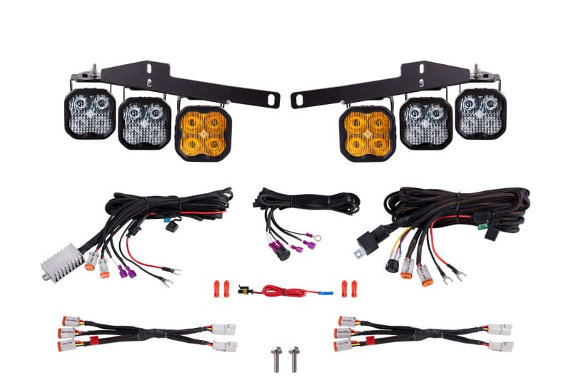 Diode Dynamics — Pod light featuring advanced TIR optics for high efficiency and focus.