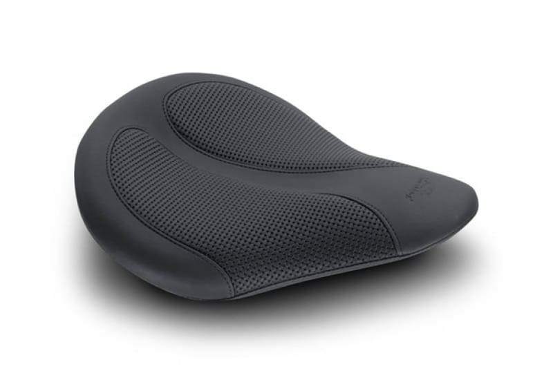 Mustang Motorcycle — Mustang Cyclone Solo Seat w/Black Textured - Black