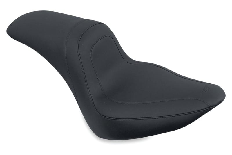 Mustang Motorcycle — Mustang 06-17 Harley Softail Wide Tire (200mm) Fastback 1PC Seat - Black