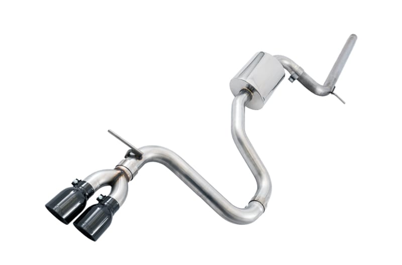 AWE Tuning — AWE Track Edition for VW MK7 Golf 1.8T - Diamond Black Tips (90mm)
