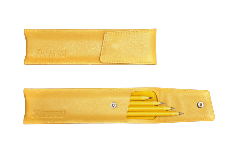 Akrapovic — Akrapovic Leather Pencil Case - Yellow
Leather Pencil Case