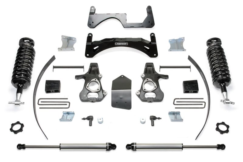 Fabtech — 6" PERF SYS W/ 4.0 & 2.25 14-18 GM C/K1500 P/U W/ OE FORG STL UCA
Performance Lift System w/Shocks