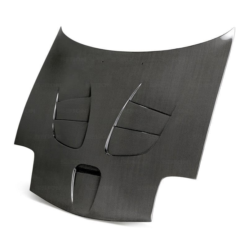 Seibon — Seibon 93-96 Mazda RX-7 ST Carbon Fiber Hood