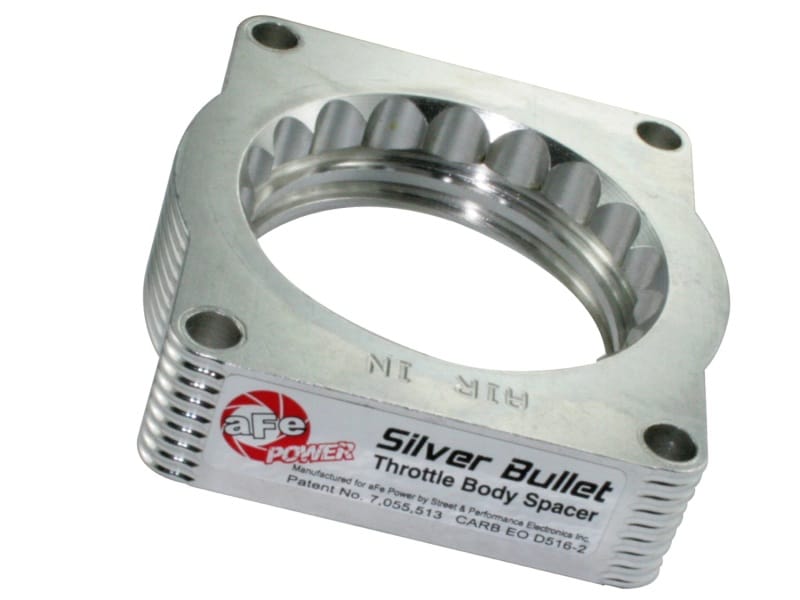 aFe — Silver Bullet Throttle Body Spacer Kit
Silver Bullet Throttle Body Spacer