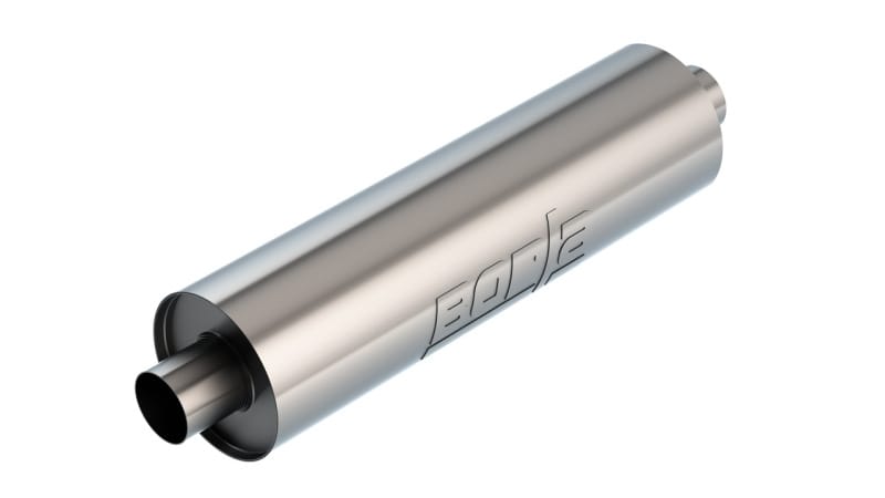Borla — Specialty Muffler - Straight Flow Un-Notched Neck Muffler - S-Type