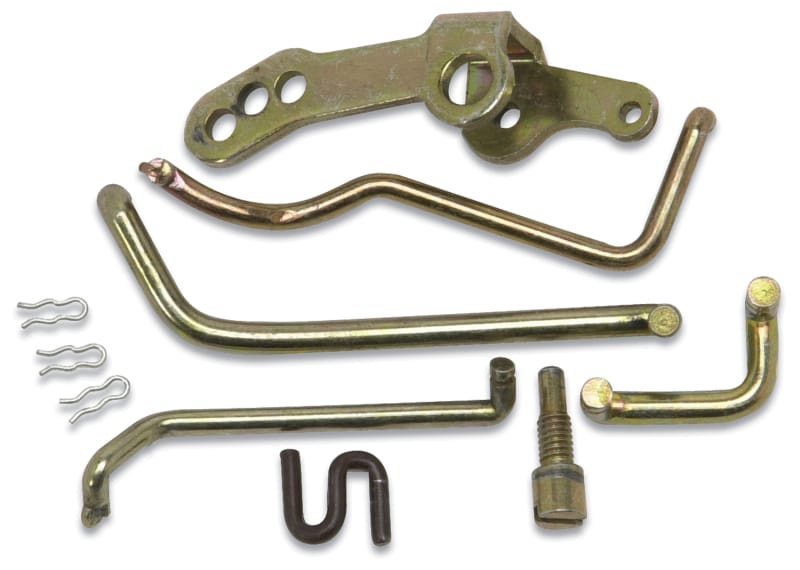 Edelbrock — Carburetor Accelerator Linkage #1473 for AVS2 & Performer Carbs, Gold Iridited
Performer Series Carburetor Linkage Kit