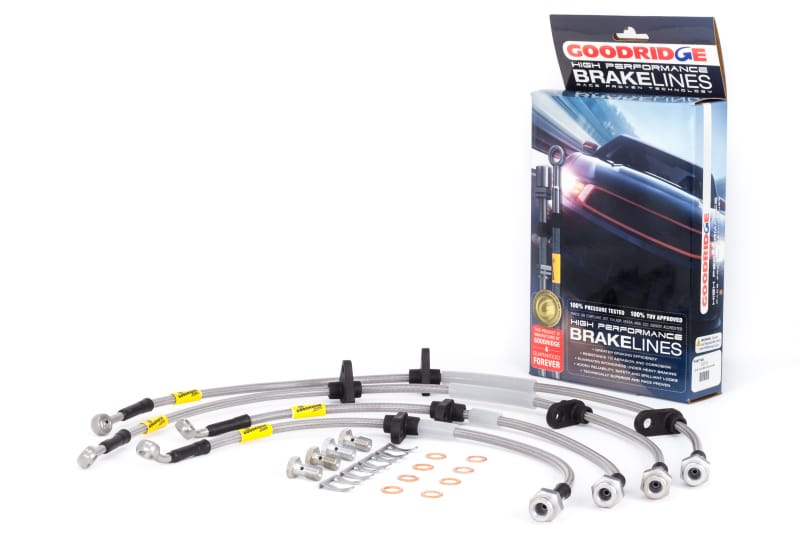 Goodridge — G-STOP SS Braided Brake Line Kit