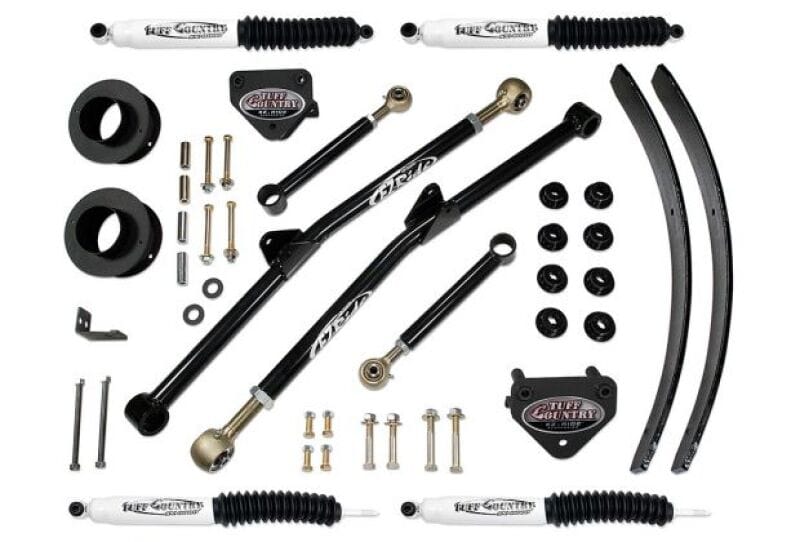 Tuff Country — 1994-1999 Dodge Ram 3500 4x4-3in. Long Arm Lift Kit with Shocks (fits vehicles b