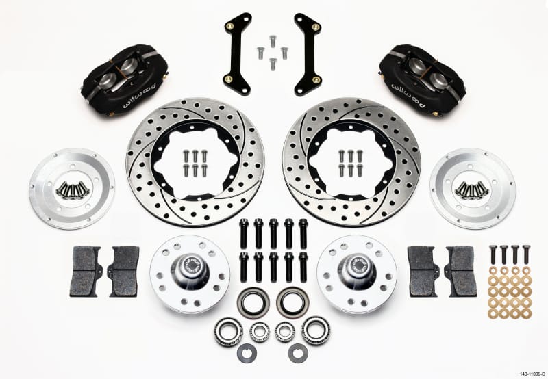 Wilwood — KIT,FRONT,G-BODY,80-87,FDLI,11.00 SRP,BLACK POWDER COAT