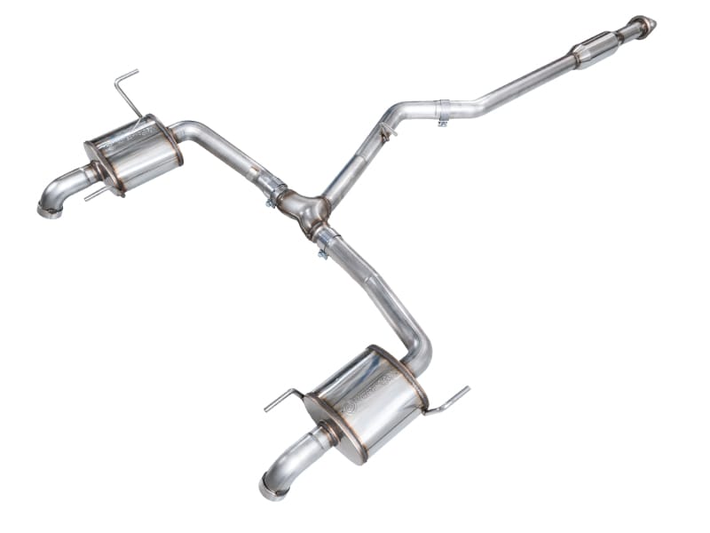 AWE Tuning — AWE 0FG Exhaust for Subaru Outback 2.4T - Dual BashGuards