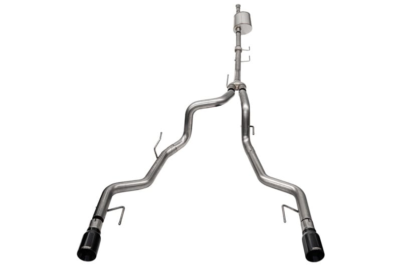 CORSA Performance — 3.0in. to 2.75in. Dual Rear Exit Cat-back Exhaust System with 4.0in. Black PVD S