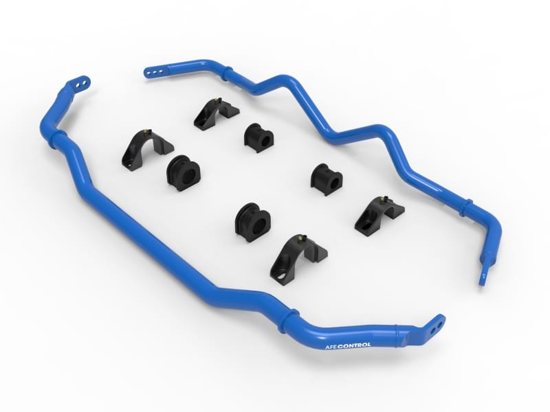 aFe — aFe CONTROL Front and Rear Sway Bar Set Blue