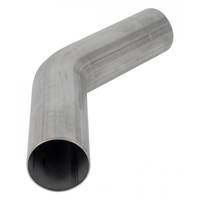 Kooks Headers — 2-1/2in. 304 Stainless 45 Degree Bend. 16 Ga Mandrel Bent Tubing. 3.00in. CLR
2-1/2" 304 Stainless 45 Degree Bend. 16 Ga Mandrel Bent Tubing. 3.00" CLR