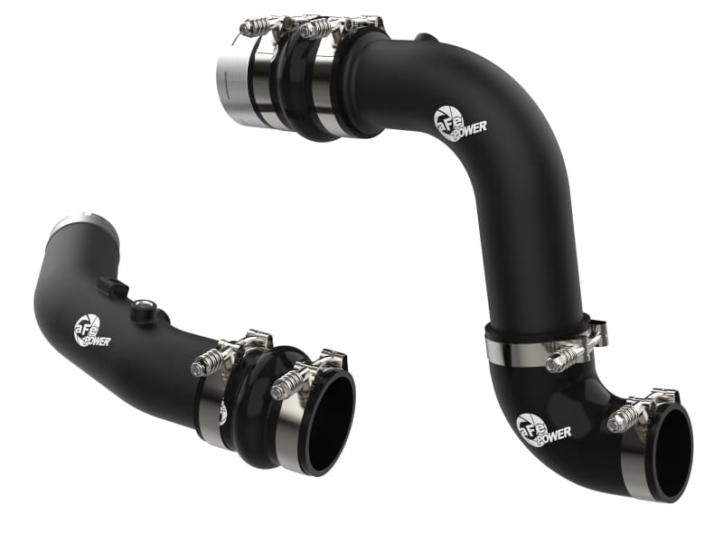 aFe — aFe 23-24 Ford F250/F350 Super Duty V8-6.7L BladeRunner 3 In. Aluminum Hot and Cold Charge Pipe- BLK
Charge Pipe Kit