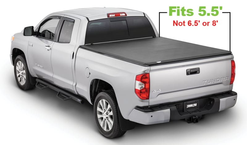 Tonno Pro — Tonno Fold; 14-21 Toyota Tundra; w/o Ulty Trck Systm, w/o Trl Spcl Edtn Bx 5' 7"
Tonno Fold; 14-21 Toyota Tundra; w/o Ulty Trck Systm; w/o Trl Spcl Edtn Bx 5ft.