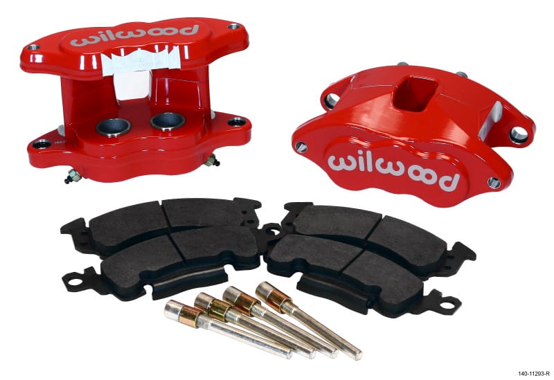Wilwood — KIT,CALIPER,D52,1.25/1.00,W/PADS,RED POWDER COAT