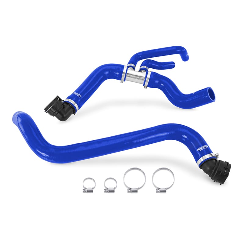 Mishimoto — Silicone Radiator Hose Kit, Blue, fits Ford F-150 5.0L V8 2011-2014