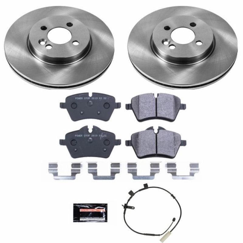 PowerStop — Track Day Spec High-Performance Brake Pad and Rotor Kit