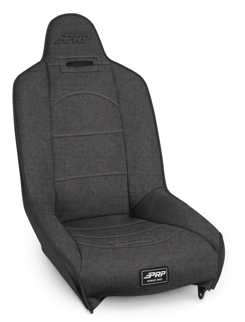 PRP Seats — PRP Roadster High Back Suspension Seat - All Grey