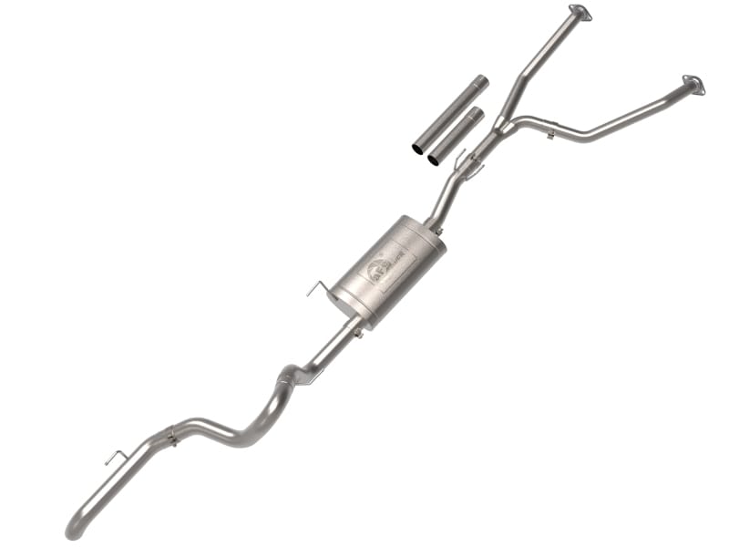 aFe — Apollo GT Series 2-1/2 IN to 3 IN 409 SS Cat-Back Hi-Tuck Exhaust System