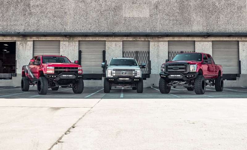 Road Armor — Road Armor 11-16 Ford F-250 SPARTAN Front Bumper Bolt-On Pre-Runner Guard - Tex Blk