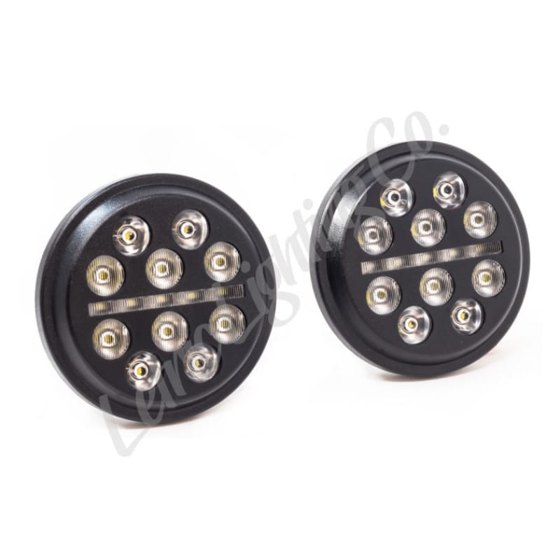 Letric Lighting — Letric Lighting 4.5in Black Buck-Shot Indian