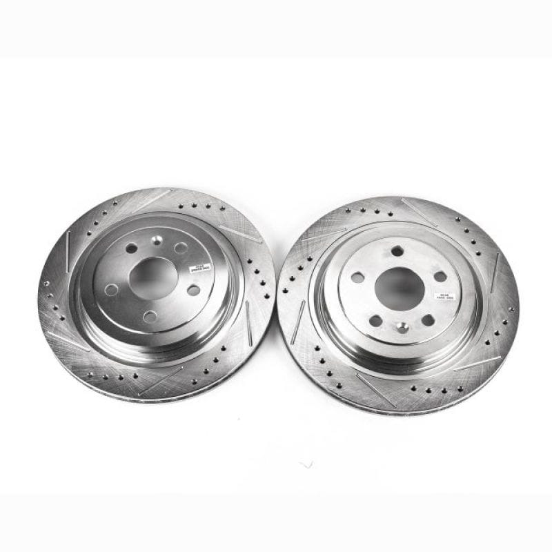 PowerStop — PowerStop Evolution Performance Drilled, Slotted & Plated Brake Rotor Pair