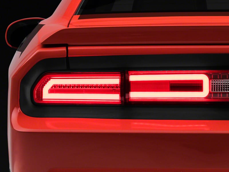 Raxiom — Raxiom 08-14 Dodge Challenger LED Tail Lights- Chrome Housing - Red/Clear Lens
Lights