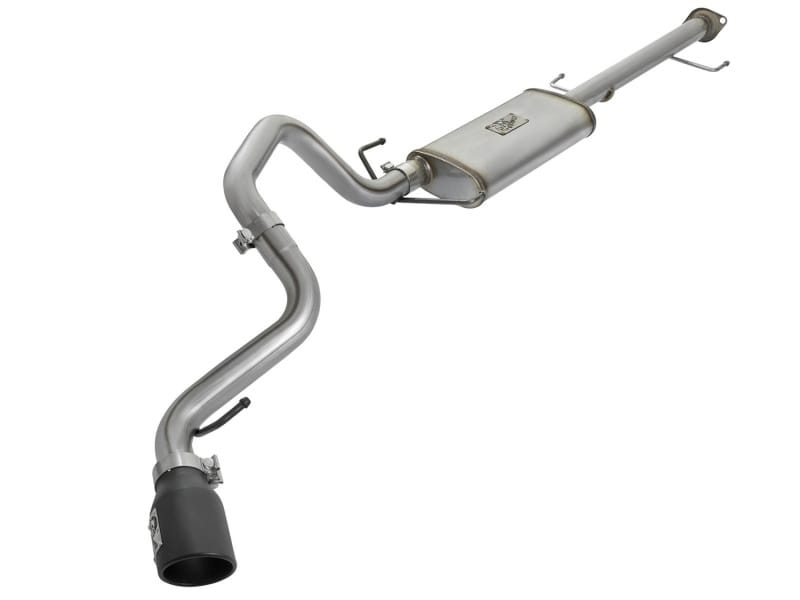 aFe — MACH Force-Xp 2-1/2 IN 409 Stainless Steel Cat-Back Exhaust System w/Black Tip