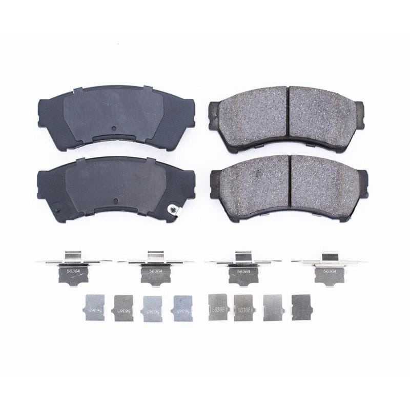 PowerStop — PowerStop - Z17 Low-Dust Ceramic Brake Pads with Hardware