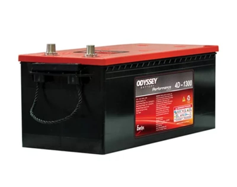Odyssey Battery — battery, h-d truck, Odyssey ODP-AGM4D, group 4D AGM